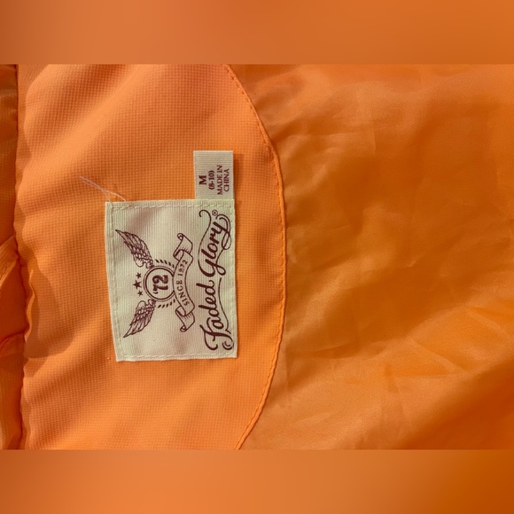 Sold! Orange Faded Glory Puffer coat - Picture 5 of 7